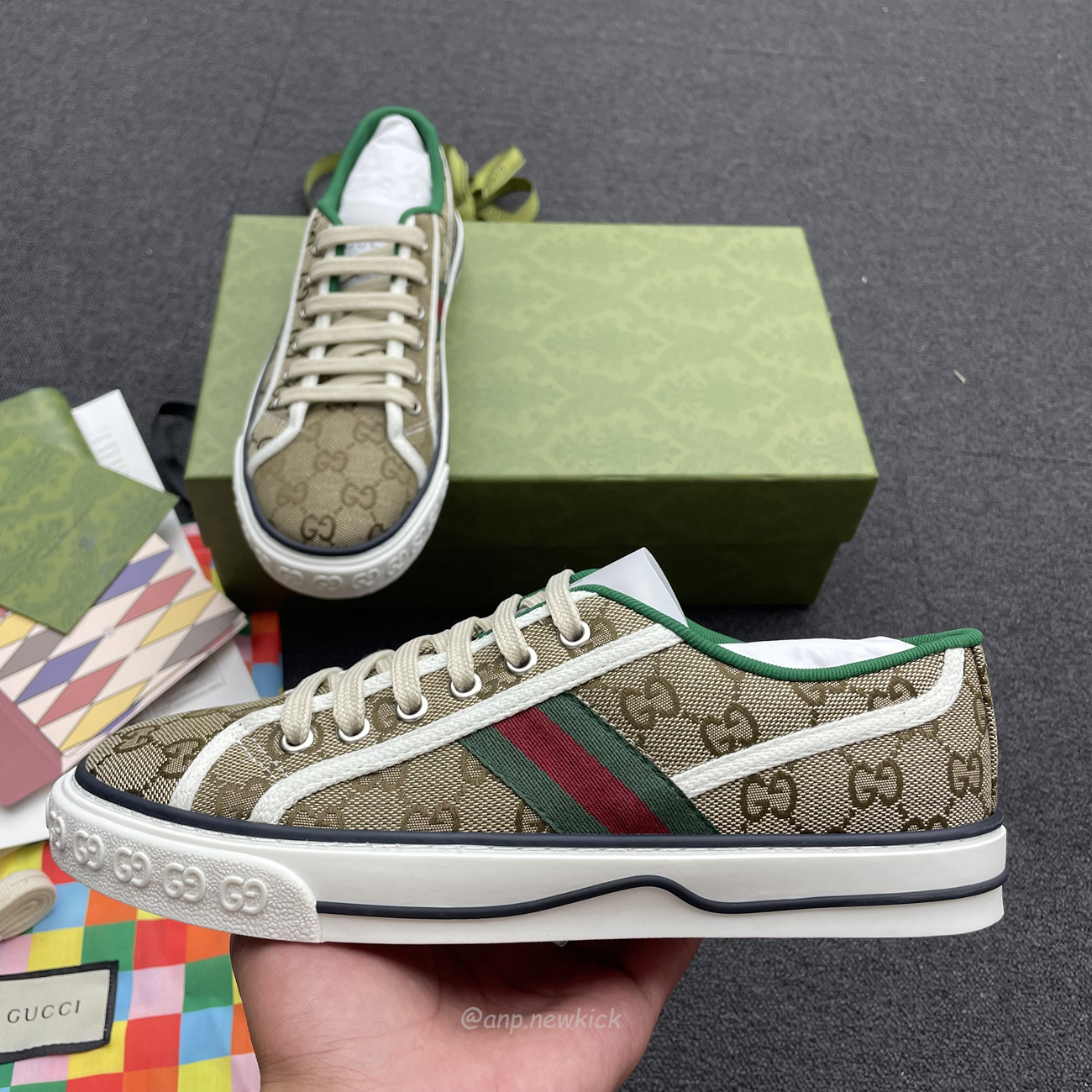 Gucci Tennis 1977 Gg 606111hvk209766 (6) - newkick.app